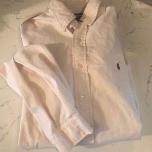 White polo long sleeve